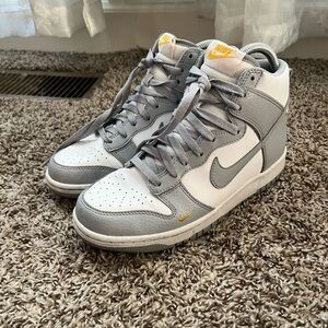 Dunk High Next Nature GS 'Wolf Grey Marigold'